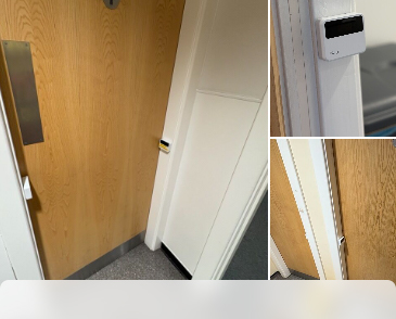 5 restroom usage monitoring 30000 m2 manufacturing site