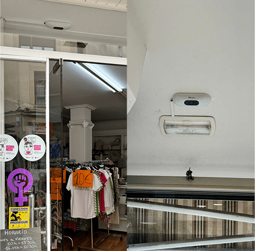 smart retail iot spain people counting on site