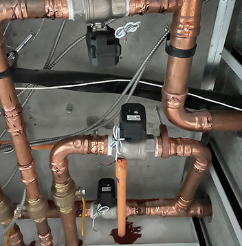 leak detection canada buildings controller