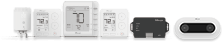 thermostat and people counting sensors