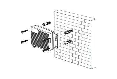 mini cellular router mounting