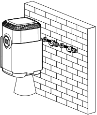 em500 udl ultra distance level sensor installation wall