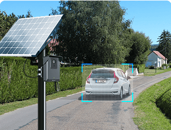 4G Solar-powered Traffic Sensing Camera