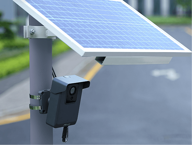 Milesight 4G Solar-powered Traffic Sensing Camera