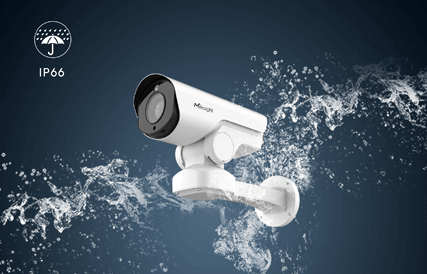 IP66-rated weather proofing camera