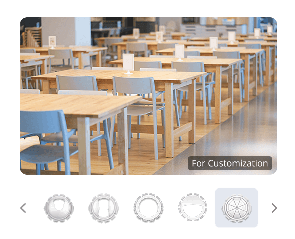 for customization