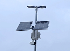 off gird parking management with 4g solar power 1