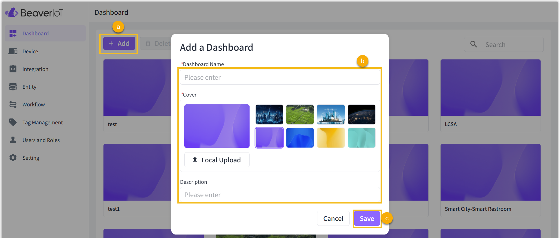 Add-dashboard
