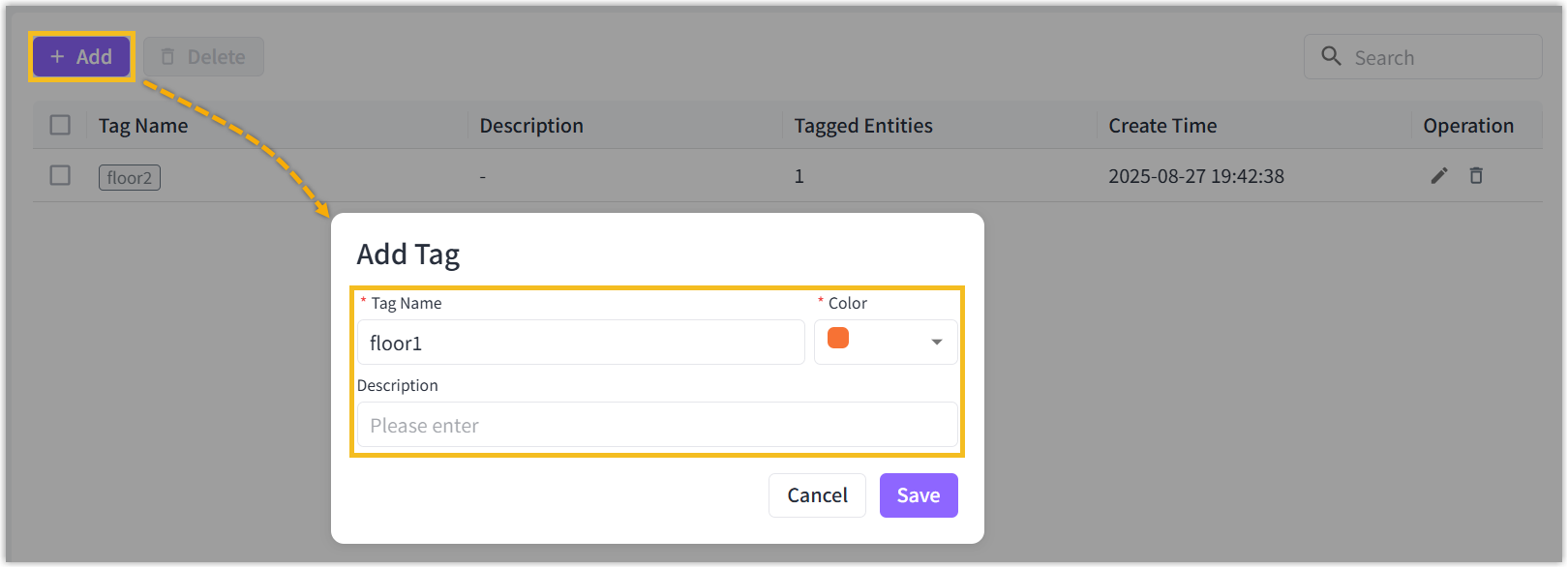 Add-tag