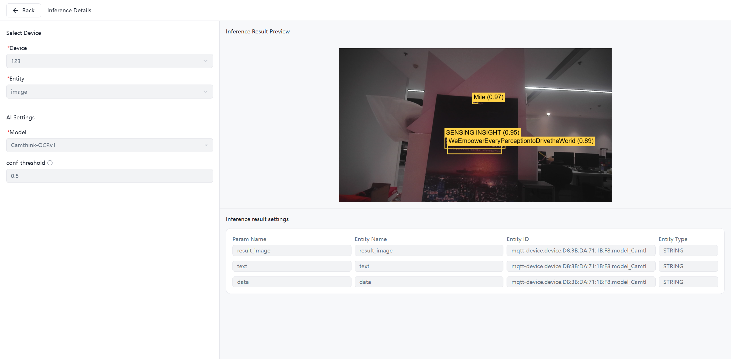 bind-camthink-device