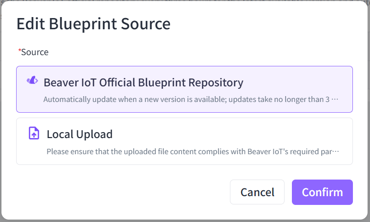 Edit-blueprint-source