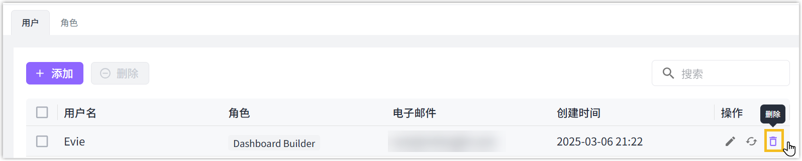 Delete-single-user