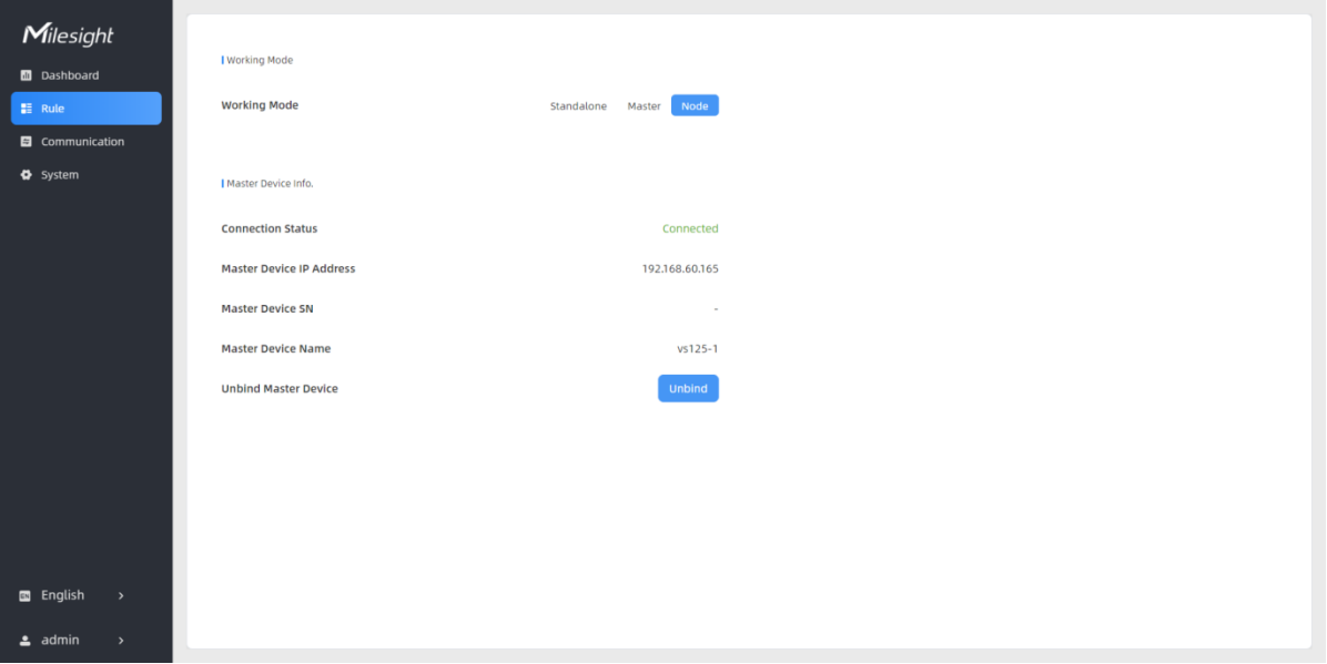 Node Device Setting