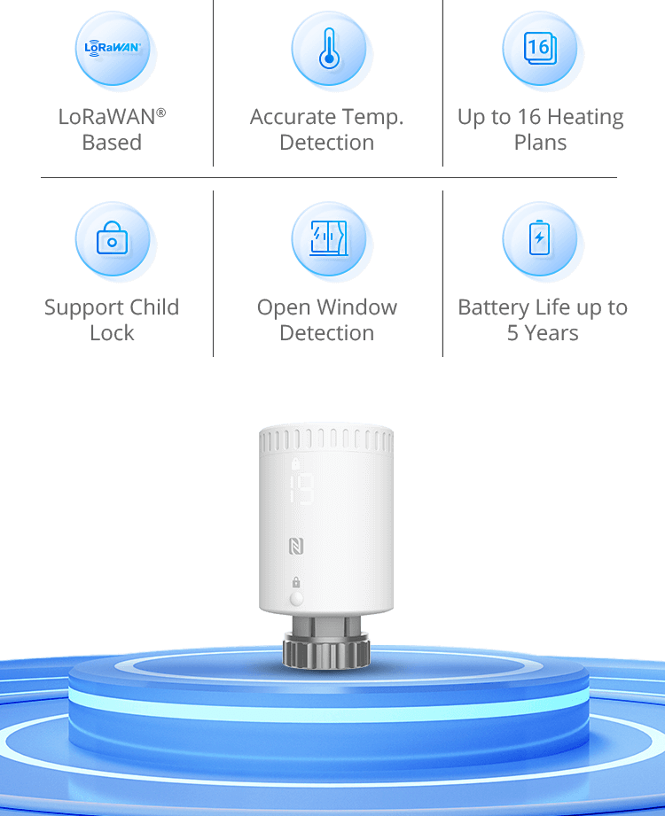 Smart Radiator Thermostat | Milesight