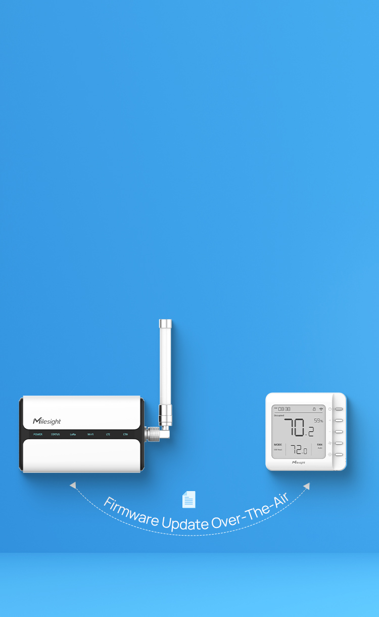 Semi-industrial & Indoor LoRaWAN® Gateway | Milesight