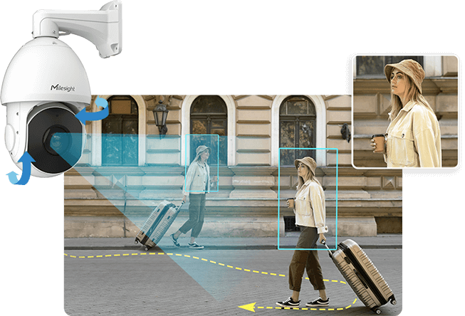 AI 36X/42X Speed Dome Network Camera with Wiper | Milesight