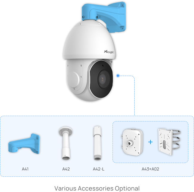 AI Speed Dome Camera: 36x/40x PTZ Auto Tracking | Milesight