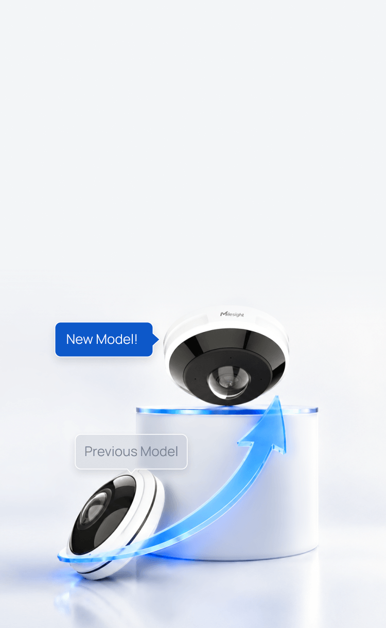 ai様 12MP AI 360° Fisheye Security Camera | Milesight
