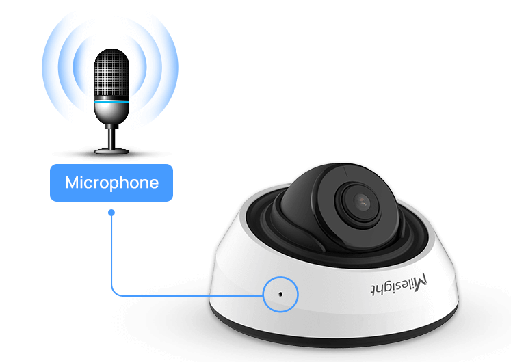 AI IR Mini Dome Network Camera | Mini Dome Camera | Milesight