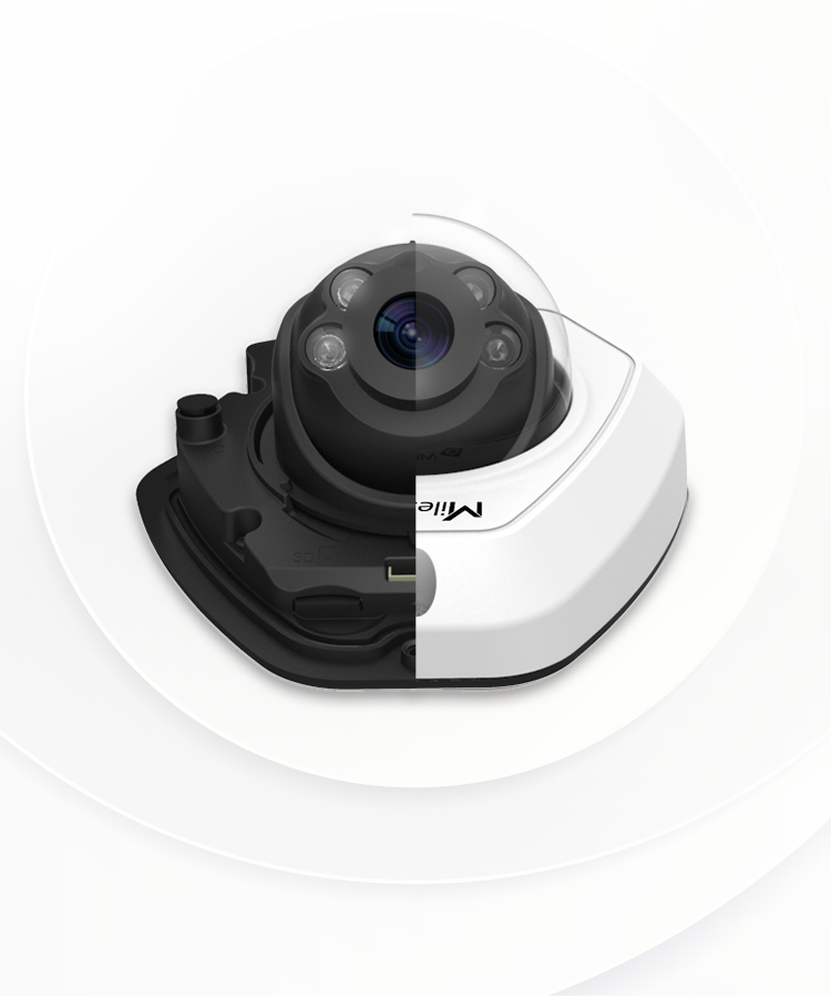 AI Vandal-proof Mini Dome Camera: Compact Size, Maximum Protection