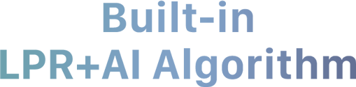 title built Radar+AI algorithm
