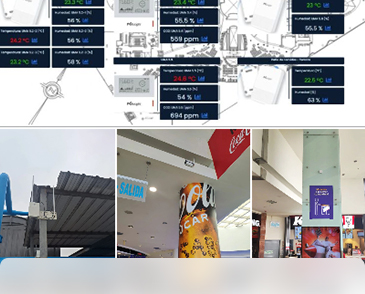 50 smart building indoor environment monitoring