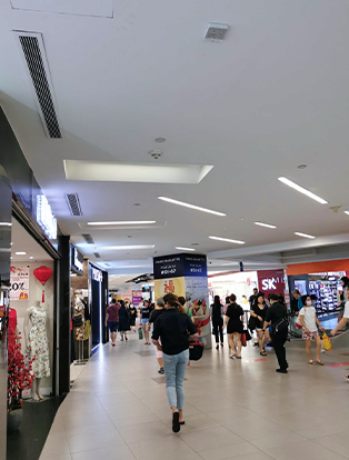 iaq sensor in mall