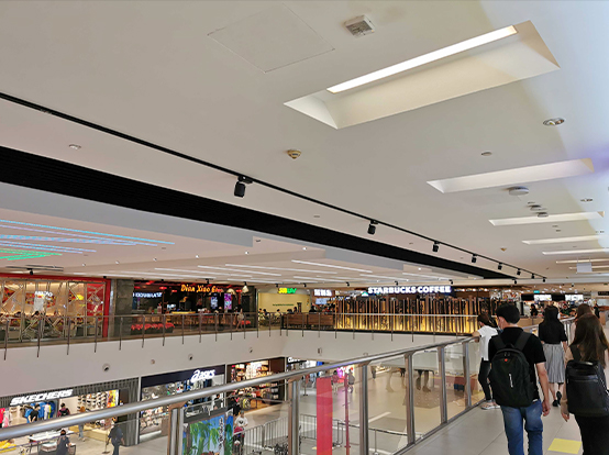 iaq sensor in shopping mall