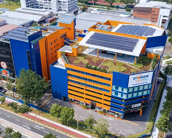 singapore smart building wireless iaq solution leed certificate background