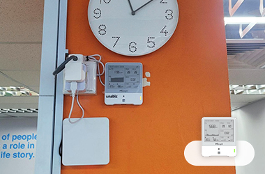 singapore smart building wireless iaq solution leed certificate installation wall iaq