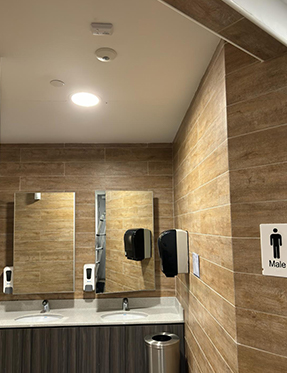 jll success story men toilet entrance