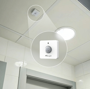 smart building lab restroom pir light sensor