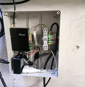 smart fountain management smart water milesight controller