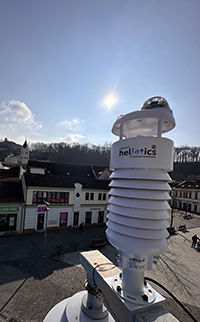 smart fountain management weather station heliotics