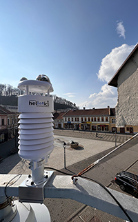 smart fountain management weather station