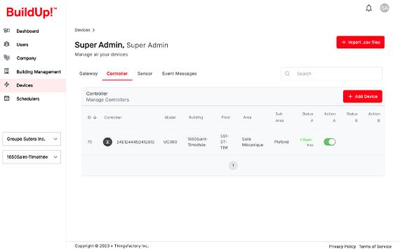 leak detection canada buildings devices management