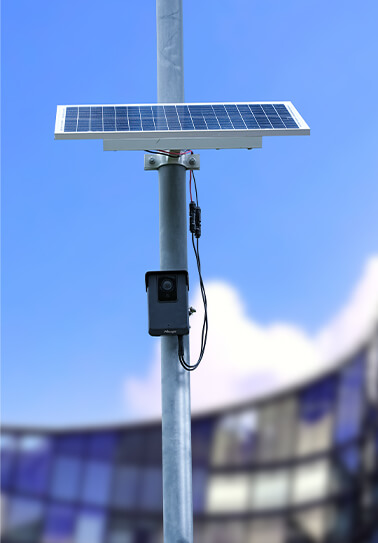 4G Solar-powered ANPR Camera