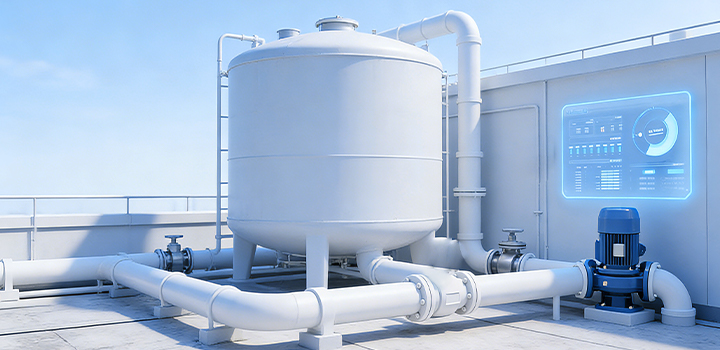 smart water solution tank