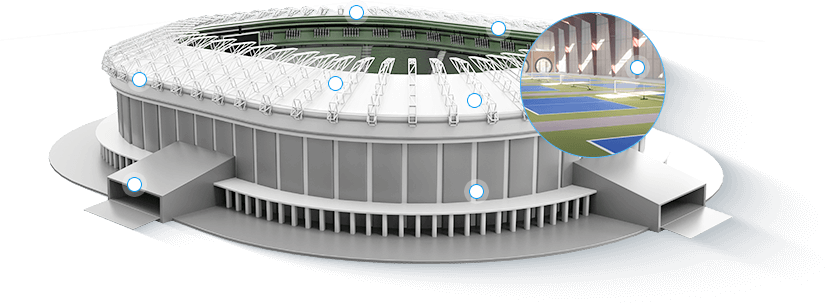 indoor stadium thermostat