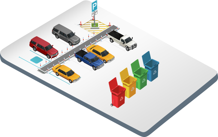 green building smart level detection