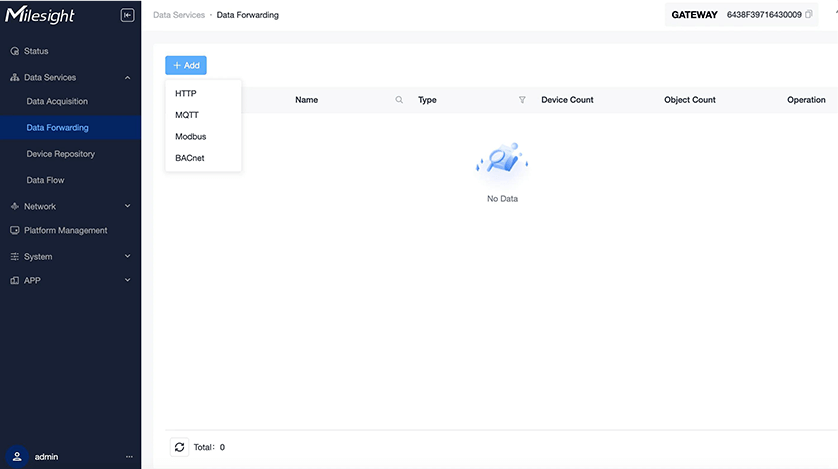 eg71 data forwarding