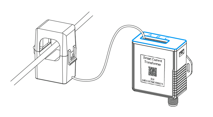current transformer installation step