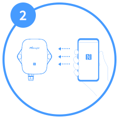 leak detection sensor nfc configuration step 2