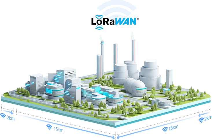 em500 pt100 platinum temperature sensor lorawan wireless deployment