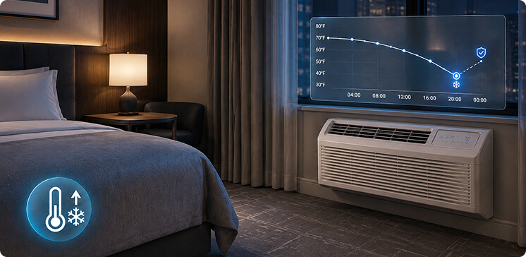 ptac automatic freeze protection