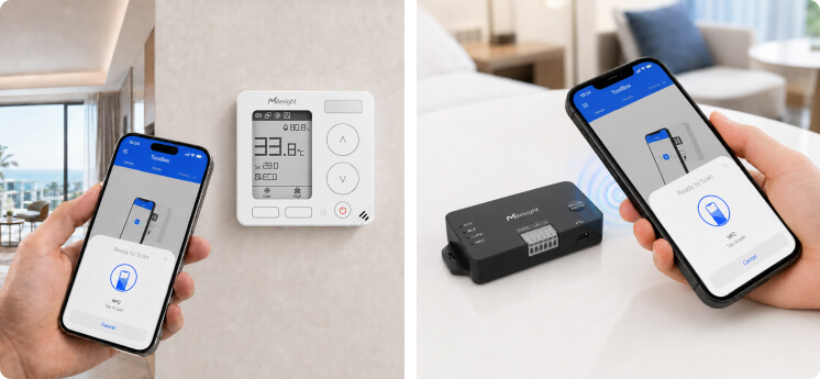 wt401 uc711 nfc device provisioning