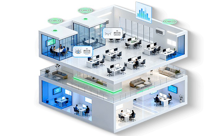 ai workplace occupancy sensor building automation