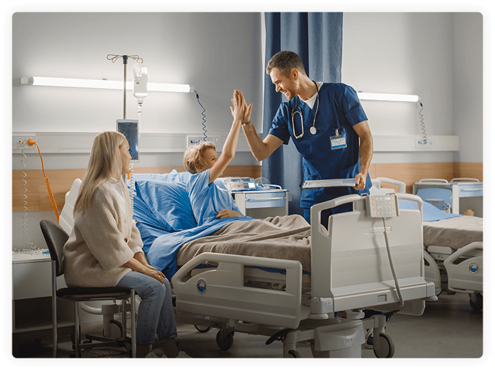 smart healthcare solution spain health centers