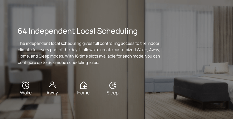 64 independent local scheduling
