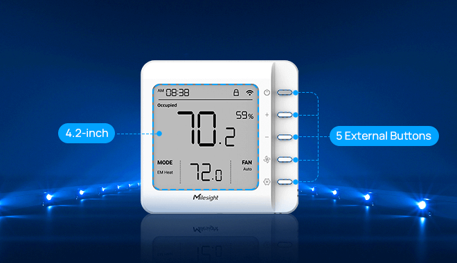 4 2 inch intuitive segmented code screen